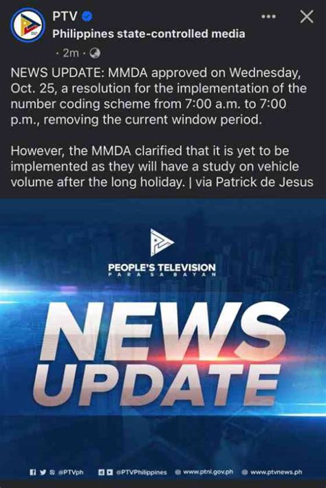 MMDA wants coding window removed but .